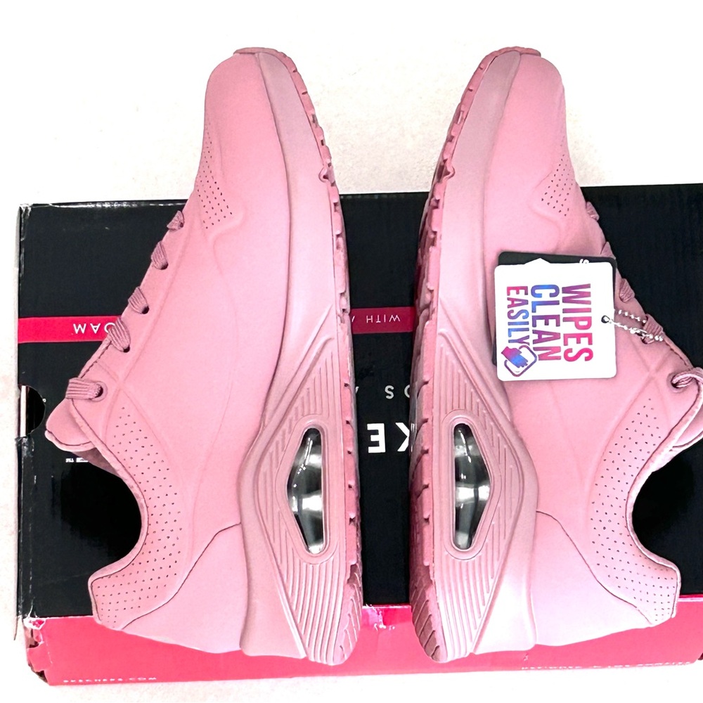 Skechers UNO stand on air dark rose sneakers - Picture 7 of 8